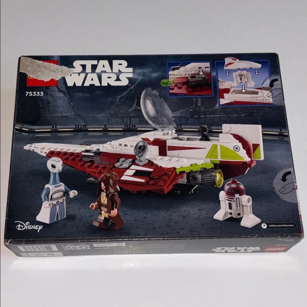 LEGO Star Wars Obi-Wan Kenobi Jedi Starfighter 75333 - B1-2 NEW